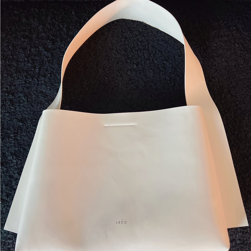 LECC White Shoulder Bag